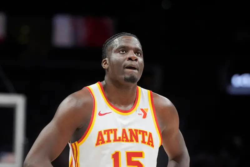 ▲根據ESPN記者Shams Charania報導，NBA美國職籃（National Basketball Association）亞特蘭大老鷹中鋒Clint Capela將以3年2150萬美金回到最初他NBA的起點休士頓太空人。（圖／美聯社／達志影像）