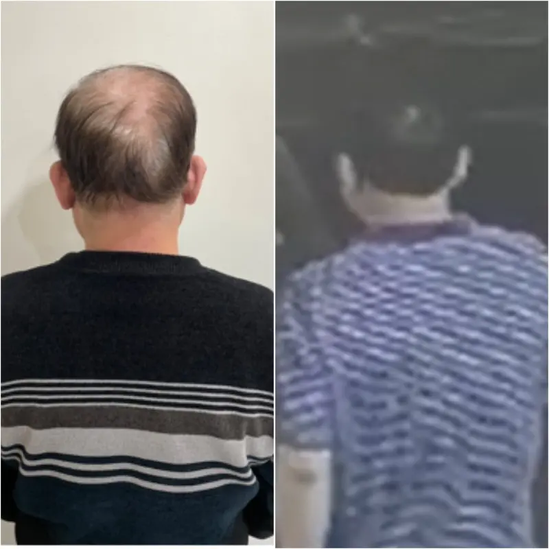 ▲曾姓鎖匠（左）遭檢警認定為性騷擾超商女店員的嫌犯，但他與監視器拍到的男子（左）明顯外貌不同。（圖／翻攝法學資料檢索系統）