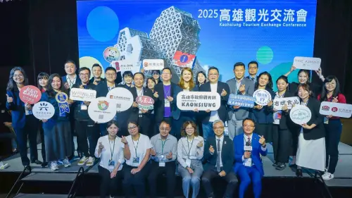 ▲局長高閔琳率高雄觀光隊北上辦理推廣活動，行銷高雄觀光。（圖／高市府觀光局提供）