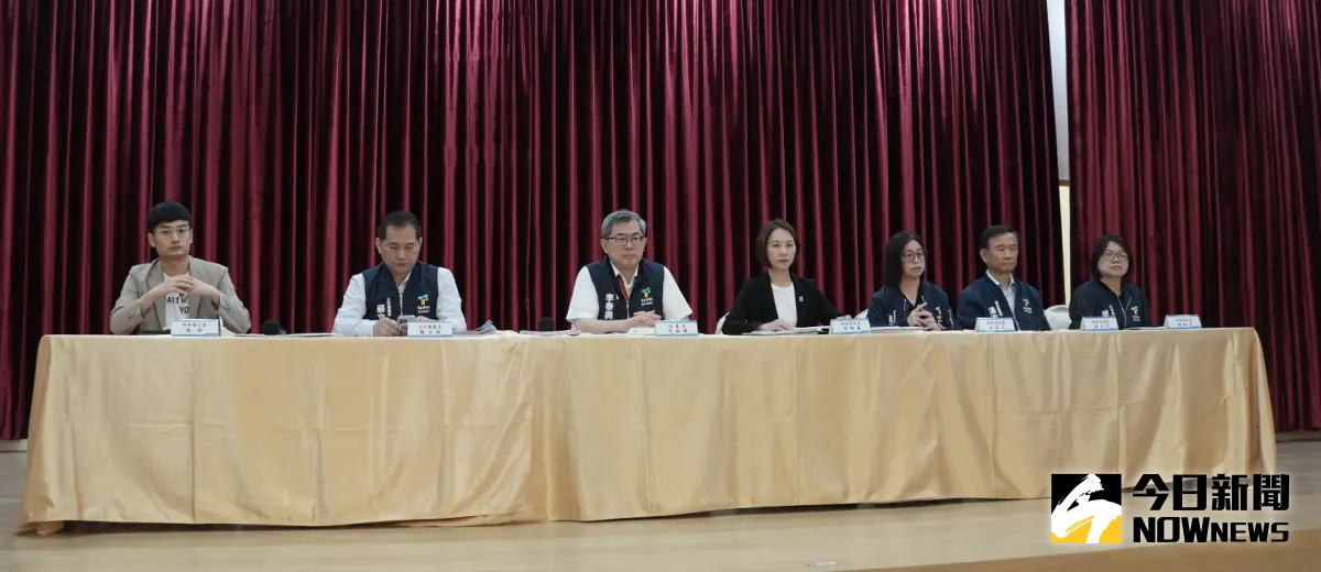 ▲針對主計總處來函，北市府舉行「中央對直轄市及縣（市）政府補助辦法修正草案」記者會回應。（圖／記者呂炯昌攝，2025.06.12）