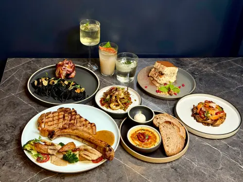 ▲瑪黑餐酒主廚Kris打造全新「2025常態菜單」。（圖／記者蕭涵云攝）