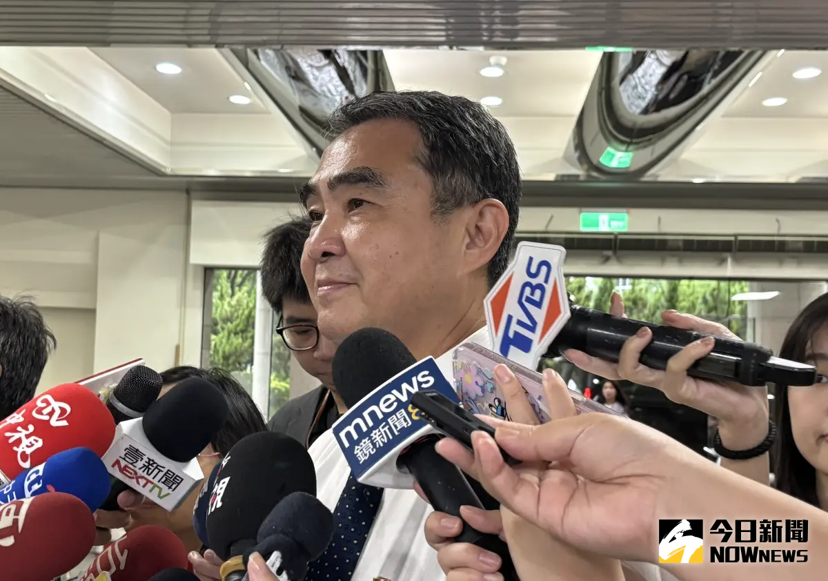 ▲媒體報導世壯運涉弊案，台北市政風處長高伯陽否認調查中。（圖／記者呂炯昌攝，2025,06.12）