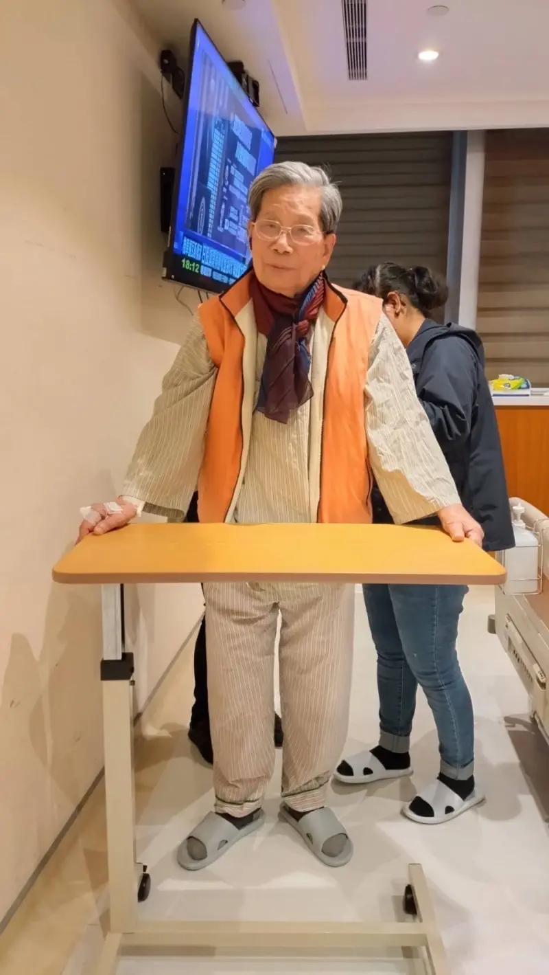 ▲百歲患者急性主動脈剝離，北醫附醫採取「雙主治醫師」制度，順利完成手術。（圖／北醫附醫提供）