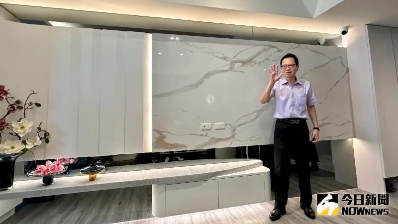 ▲中山路上指標個案「中山鉑悦」大手筆推出購屋送「All in One 精裝修以及五大家電」的重量級方案。（圖／記者陳美嘉攝）