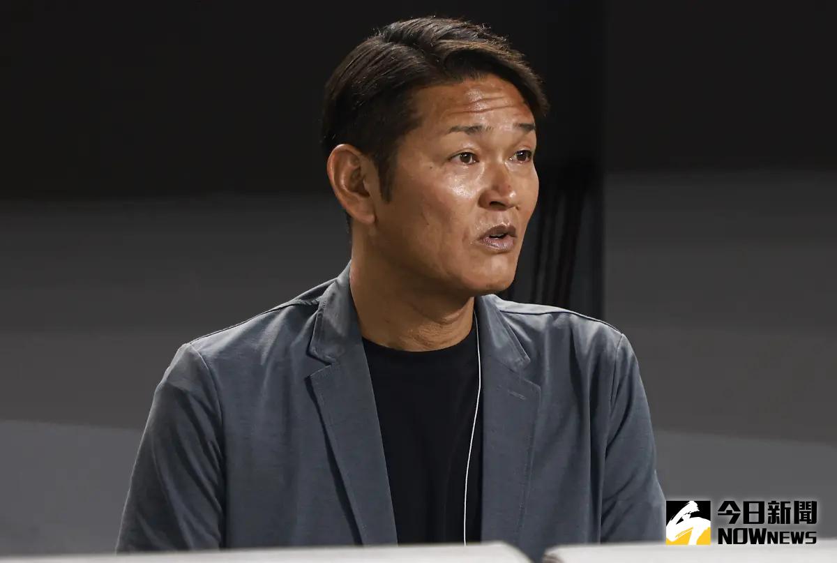 ▲日職軟銀鷹編成育成本部長兼球探部長永井智浩來台看徐若熙，他認為，徐若熙完成度高，但還不到完全體。（圖／記者葉政勳攝 ,2025.06.12）