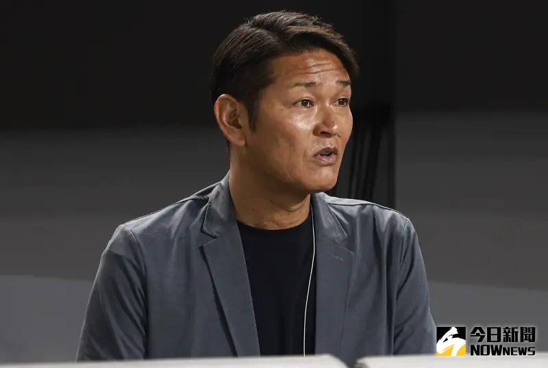 ▲日職軟銀鷹編成育成本部長兼球探部長永井智浩來台看徐若熙，他認為，徐若熙完成度高，但還不到完全體。（圖／記者葉政勳攝 ,2025.06.12）