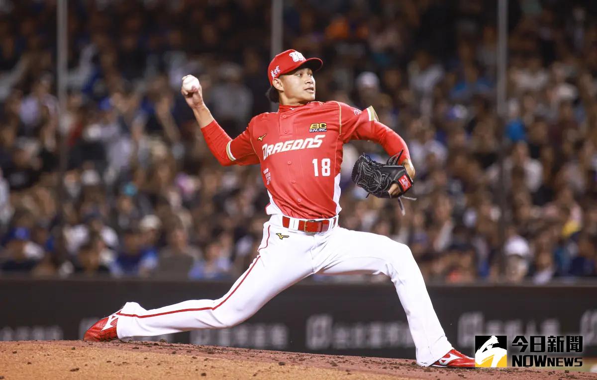▲味全龍投手徐若熙相隔17天再度先發，將碰上樂天桃猿。（圖／記者葉政勳攝 ,資料照）
