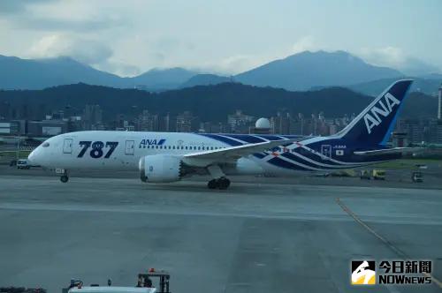 ▲全日空（ANA）787客機。（圖／記者呂炯昌攝）