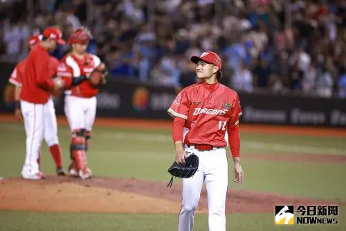 ▲味全龍「龍之子」徐若熙，未來若挑戰日職，整季「強韌度」與「耐力」將成為挑戰。（圖／記者葉政勳攝攝,2025.06.12）