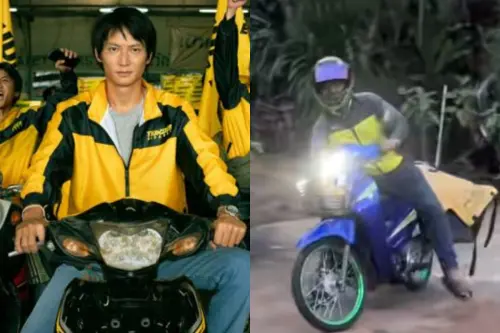 泰劇《瘋狂獨角獸》成爆款夯劇,一名居住在泰國的網紅表示「這家公司實際就是這麼快」。(圖/翻攝自影片) ▲改編自真實故事的泰劇《瘋狂獨角獸》成爆款夯劇,一名居住在泰國的網紅表示「這家公司實際就是這麼快」。(圖/翻攝自影片)