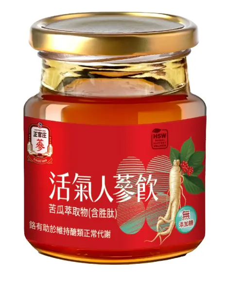 ▲「活氣人蔘飲－苦瓜萃取物含胜肽」大樹藥局獨家販售，優惠買三送一。（圖／業者提供）