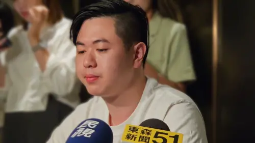 二本松老闆林建宏說，無意間看到違建檢舉人電話是太太手機號碼時，他相當震驚難過。（圖／記者劉松霖攝）