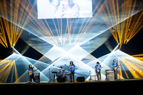 ▲麋先生受富邦悍將邀請，在「G！POP流行音樂節」主題日賽後開唱。（圖／富邦悍將提供）