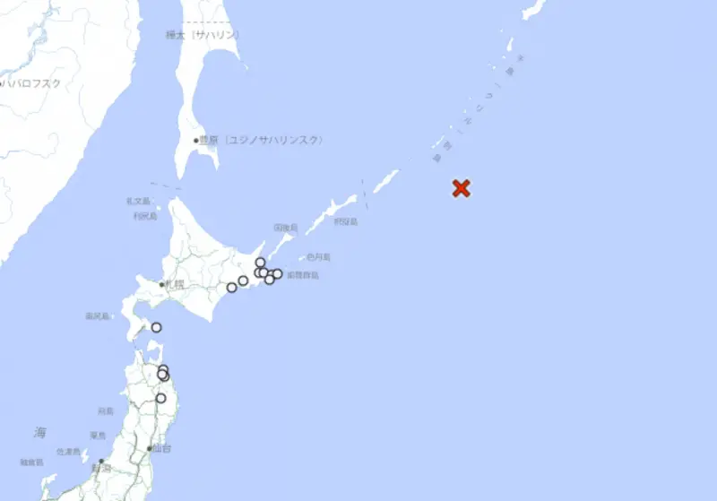 日本氣象廳闢謠7/5預言之際！千島海溝傳規模6.1地震　北海道有感