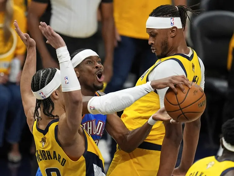 NBA冠軍賽G4轉捩點2／SGA末節突破鋼鐵防線　Nembhard功虧一簣！
