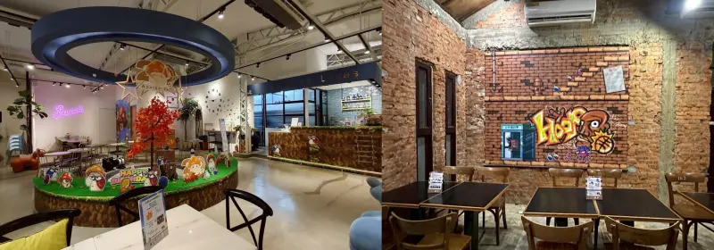 ▲超人氣遊戲《新楓之谷》在高雄、台中開設「Maple 20 Café」主題咖啡廳，讓現實中也充滿新楓之谷的元素。（圖／遊戲橘子）