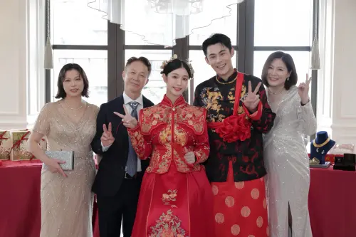 ▲陳奕娶回「五分埔千金」紀曦晨！訂婚宴畫面曝光　雙喜臨門要當爸（圖／陳奕提供）