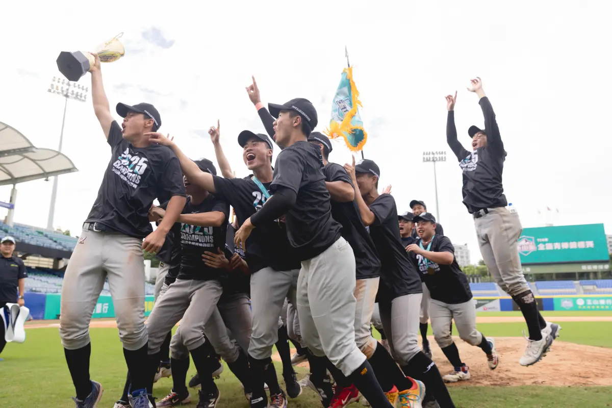 ▲台中市代表隊獲得玉山盃冠軍，取得U18中華隊代表權。（圖／中華棒協提供）