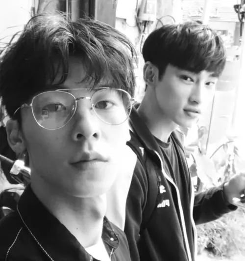 ▲許光漢（左）和章廣辰是認識多年的好友。（圖／翻攝自許光漢IG）