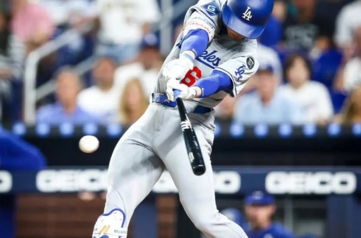 ▲道奇內野手金慧成在訓練室展現驚人力量，成功硬舉363公斤，連大谷翔平都看傻眼。（圖／取自道奇X）	