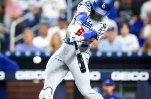 ▲道奇內野手金慧成在訓練室展現驚人力量，成功硬舉363公斤，連大谷翔平都看傻眼。（圖／取自道奇X）	