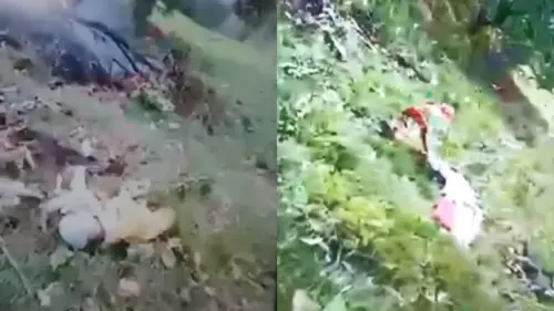 印度再傳空難!直升機墜毀釀7死 村民採草驚見殘骸