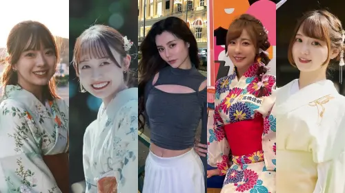 ▲盤點希美（左起）、千紘、各務禮美奈、高橋佳帆及桃子等5名在台日籍啦啦隊女孩。（圖／翻攝自IG）