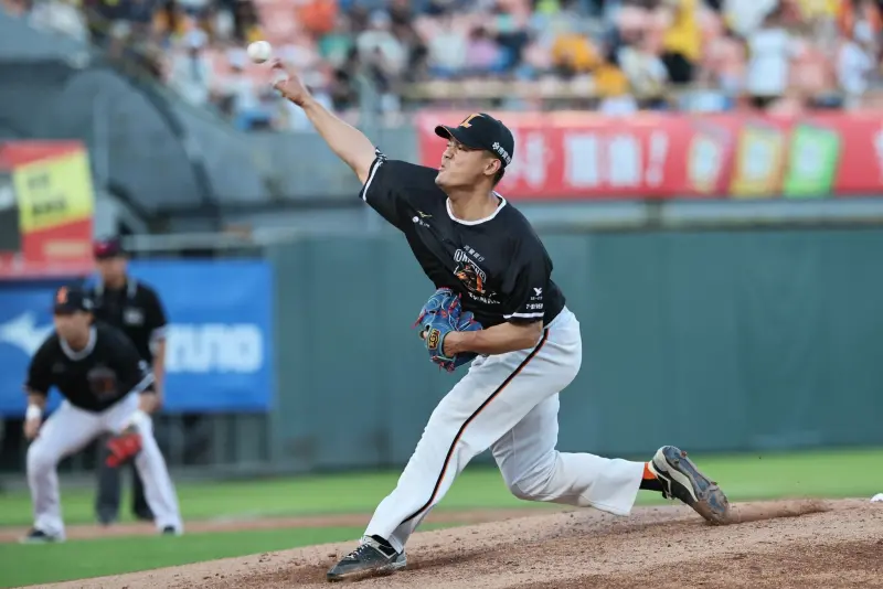 ▲統一獅陳韻文連續2場救援失敗，總教練林岳平表示，陳韻文定位不變，並希望他能儘速調整回來。（圖／統一獅提供）