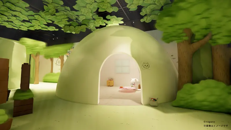 ▲「吉伊卡哇樂園」內部的預覽圖，預期園區內會有吉伊的家。（圖／X@chiikawa_parkjp）