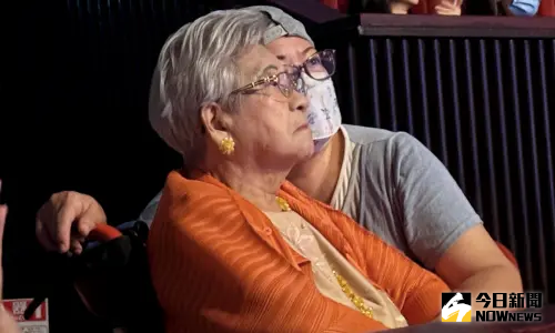 ▲蔡琴齡92歲媽媽在台下欣賞女兒演出。（圖／特約攝影林柏年攝）