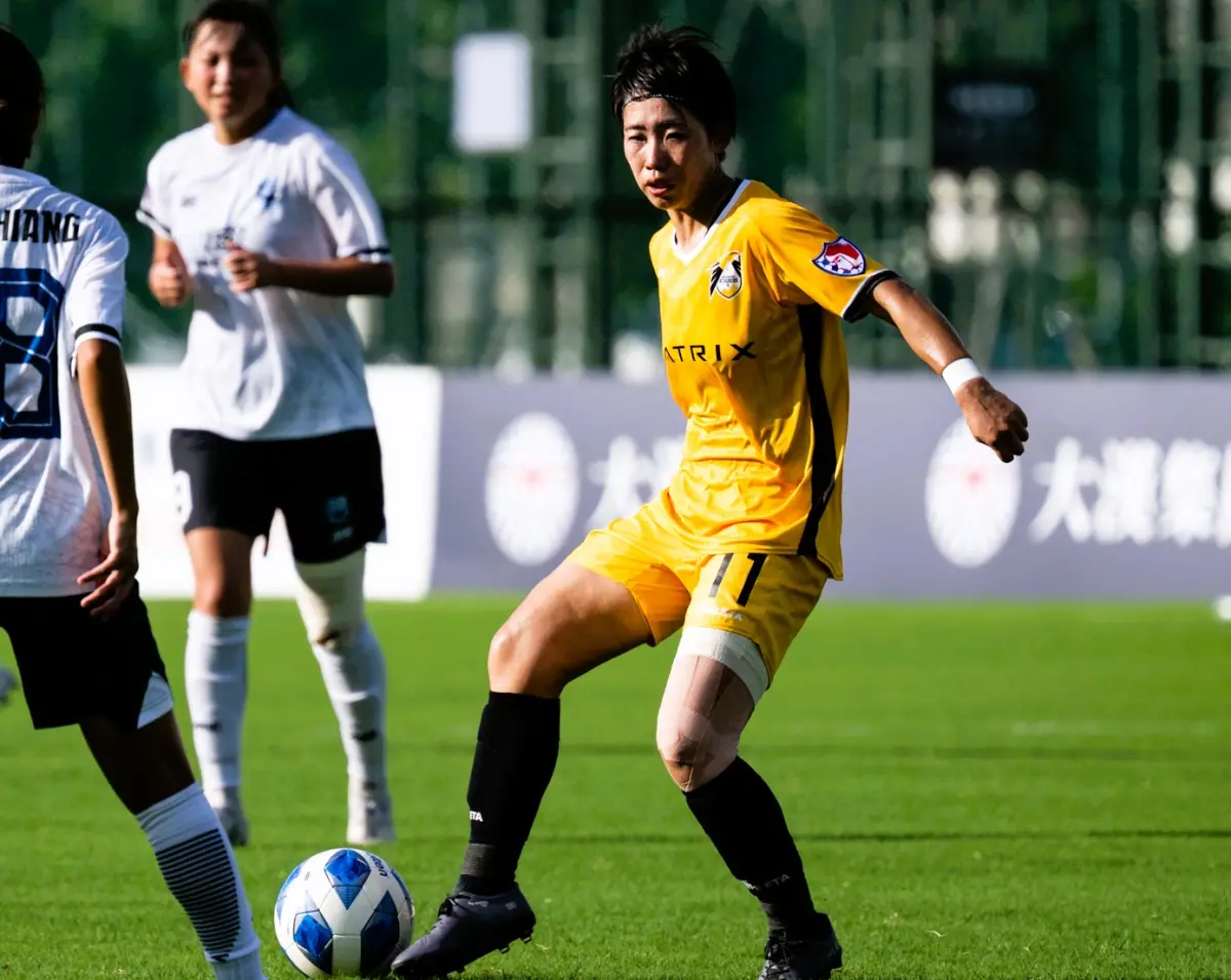 ▲高雄Attackers前鋒若林美里不僅打進全場唯一進球，率隊奪冠，更榮獲本屆金靴獎。（圖／足協提供）