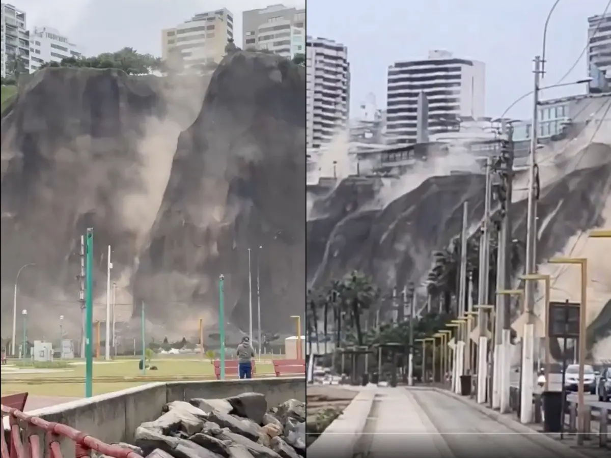 ▲秘魯發生規模6.1地震，造成1死5傷。（圖／翻攝自X）