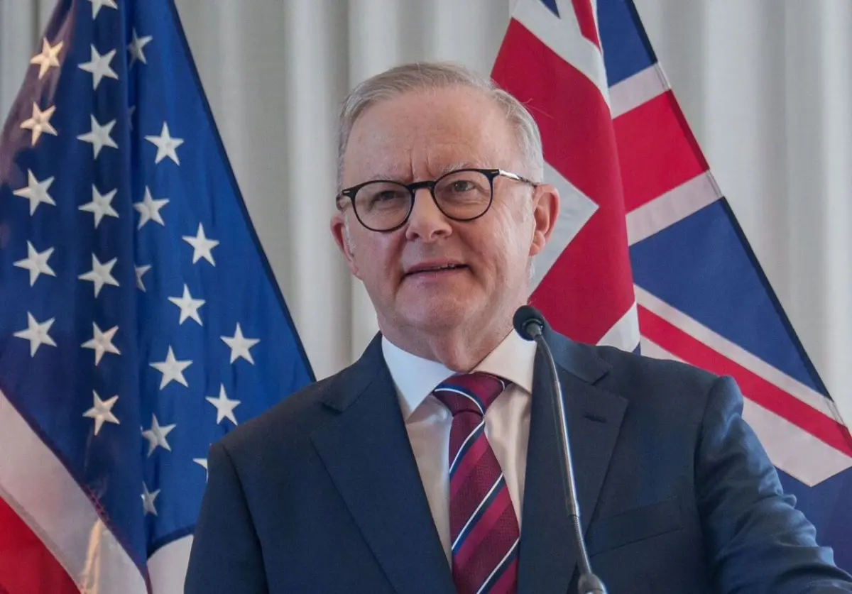 ▲澳洲總理艾班尼斯(Anthony Albanese)。 (圖:X@AlboMP)