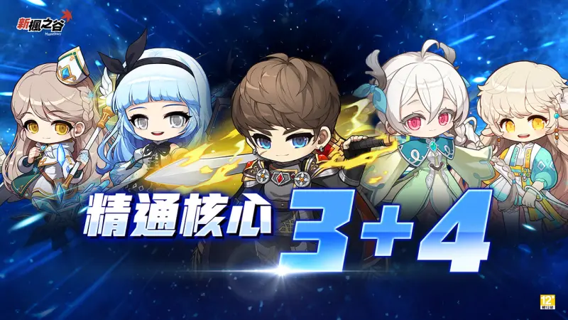 ▲《新楓之谷》全新釋出兩種精通核心,六轉強度再突破。(圖/遊戲橘子提供)