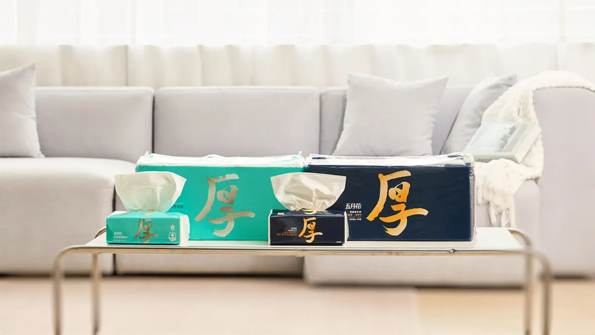 ▲根據統計，【五月花】厚棒抽取式衛生紙為「厚」的衛生紙市佔率第一。（圖／五月花提供）