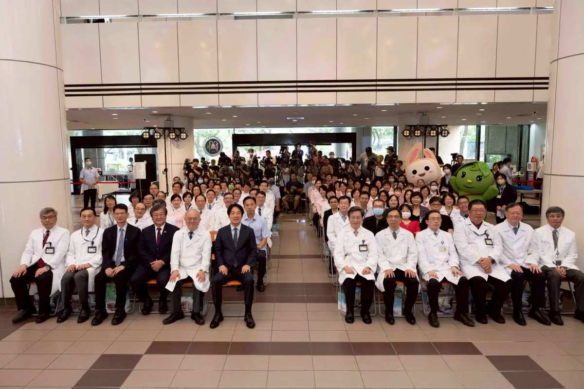 ▲台大醫院今（16）日舉辦「台大醫院歡慶130週年院慶音樂會」。總統賴清德出席致詞。（圖／台大醫院提供）