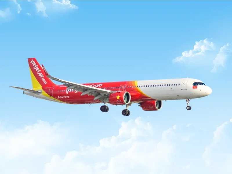 零元機票限時搶！越捷航空夏季促銷　還有機上餐半價