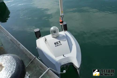 ▲碳基科技無人艇「碳險家一號」無人艇。（圖／記者呂炯昌攝）
