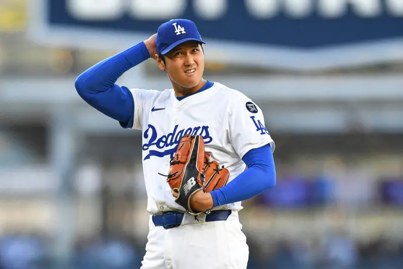 ▲道奇二刀流球星大谷翔平將於台灣時間23日以「假先發」出戰國民，迎接本季第2次投手登板及「晚接早」硬仗。（圖／美聯社／達志影像）