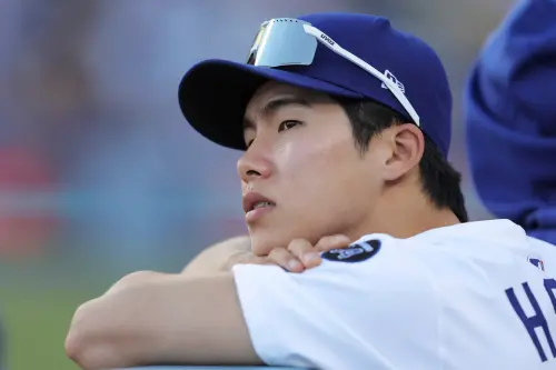 ▲根據韓媒《SPOTV》報導，金慧成在昨（4）日出席頒獎典禮時坦言尚未決定返回美國的日期，原因是他非常希望可以參加明年初的世界棒球經典賽韓國隊的集訓，但仍在等待道奇球團的最終答覆。（圖／美聯社／達志影像）