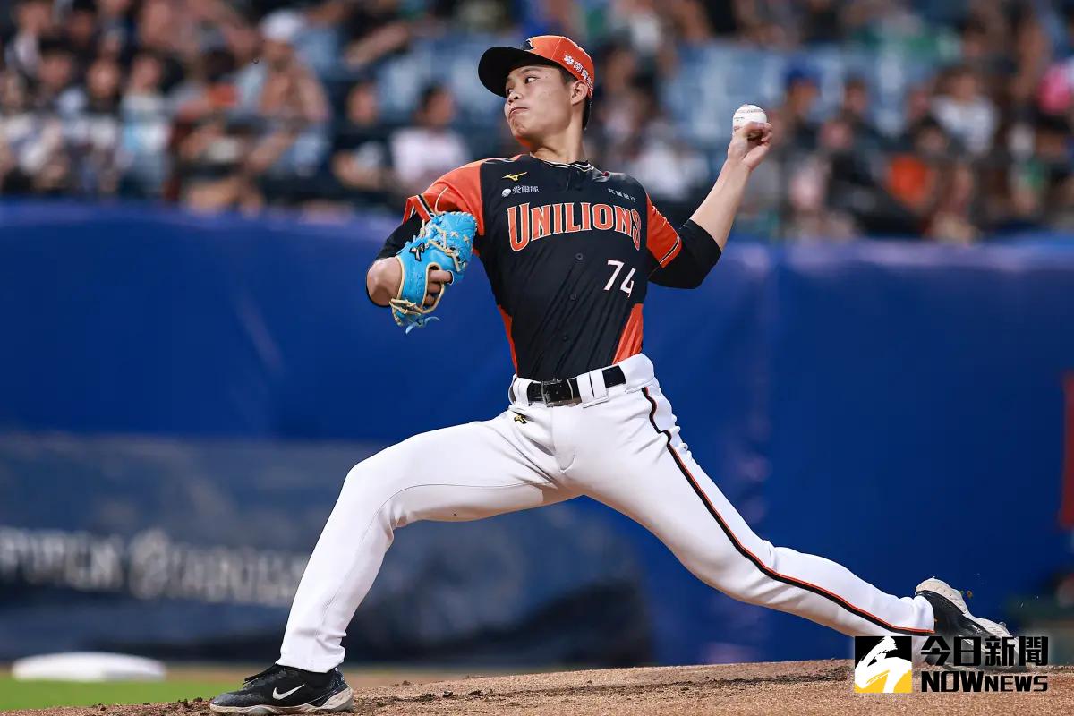 ▲統一獅先發投手林詔恩扛下關鍵封王戰先發，若能頂住壓力，將幫助獅隊奪下上半季冠軍。（圖／記者葉政勳攝 ,資料照）
