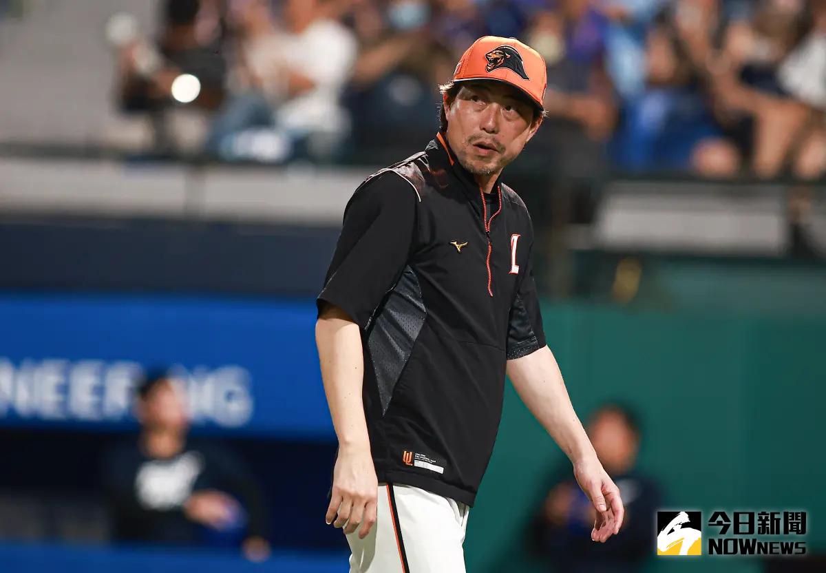 ▲統一獅總教練林岳平賽前表示周日戰先發還沒有人選，預計將從周彥農、郭俊麟與張宥謙中挑選一位扛起先發重任。（圖／記者葉政勳攝 ,2025.06.17）