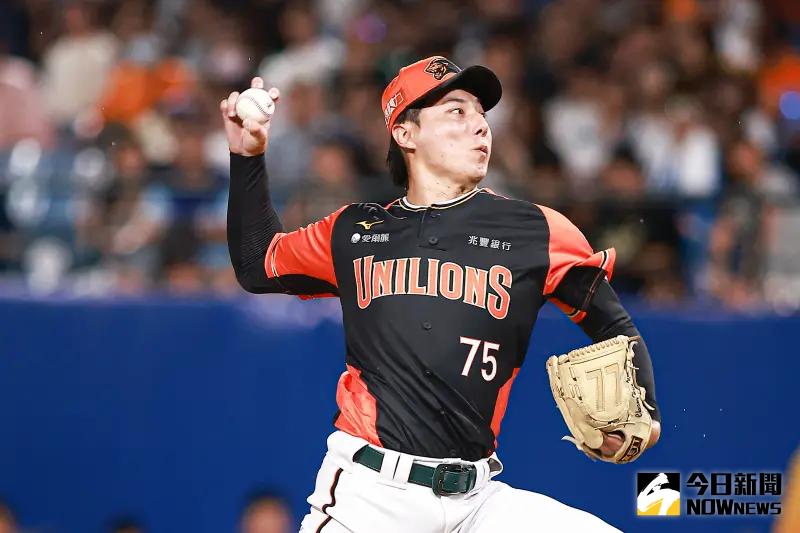 ▲統一獅郭俊麟今日先發出戰富邦悍將，對本週力拚封王的獅隊來說至關重要。（圖／記者葉政勳攝 ,資料照）