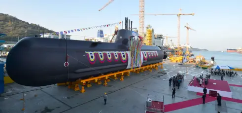 ▲德國214型潛艦授權生產。圖為韓國海軍孫元一級李范奭號潛艦。（圖／韓國海軍官網）