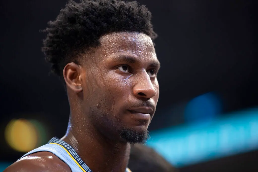 ▲曼非斯灰熊始終不願意提供頂薪合約給Jackson Jr.，也引發外界質疑，是否打算也考慮交易送走Jackson Jr.換取未來資產，傳言洛杉磯湖人就是「最大買家」，外媒對此也給出評論。（圖／美聯社／達志影像）