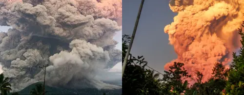 影/天有異象!印尼火山噴發創新高 日本氣象廳:擔憂有海嘯