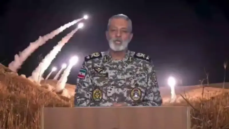 ▲ 伊朗武裝部隊總參謀長穆薩維(Abdolrahim Mousavi)警告以色列特拉維夫和海法兩地居民趕快離開。（圖／翻攝自X)