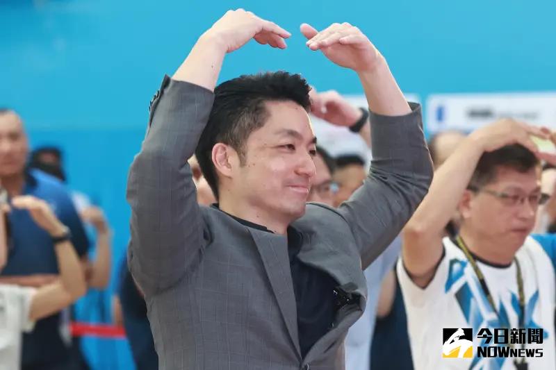 ▲台北市長蔣萬安出席北市中正運動中心整新啟用記者會。（圖／記者葉政勳攝，2025.06.18）