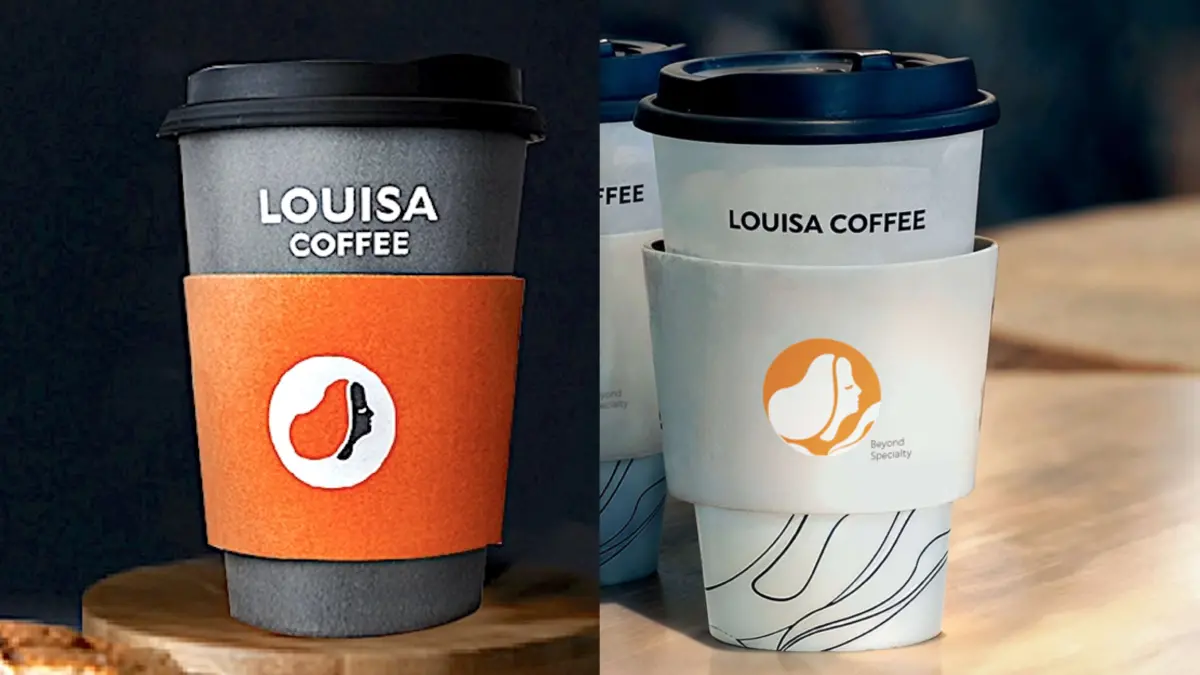 ▲路易莎咖啡Logo「黑臉→白臉」招牌不一樣受到網友熱論，今公布2025年第一季營收約6.457億元，創歷史最高。最新發現逾200家門市掛上「沒有臉」新招牌，竟與菜單有關，真相讓人長知識。（圖／路易莎咖啡提供）