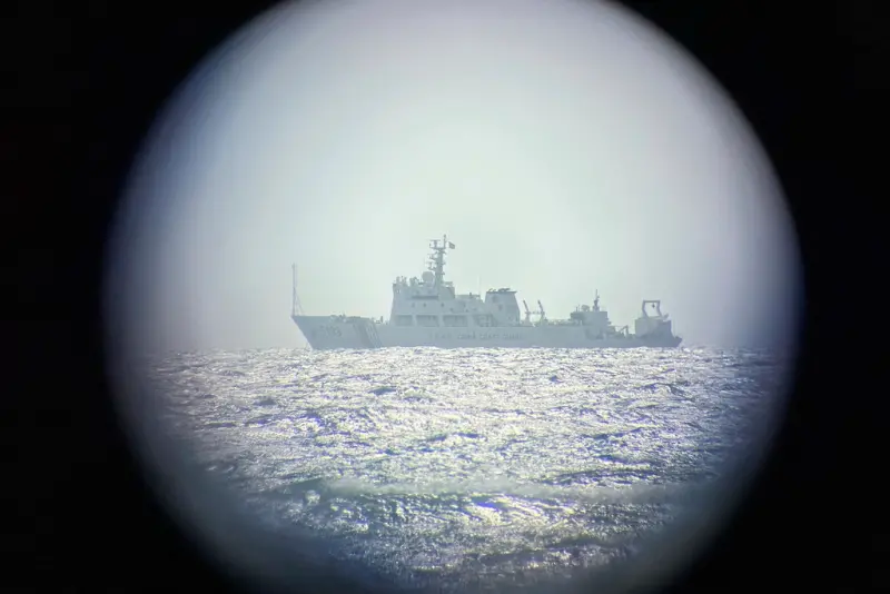 ▲美國、日本、菲律賓三國在鹿兒島灣舉行聯合演訓。（圖／美聯社／達志影像）